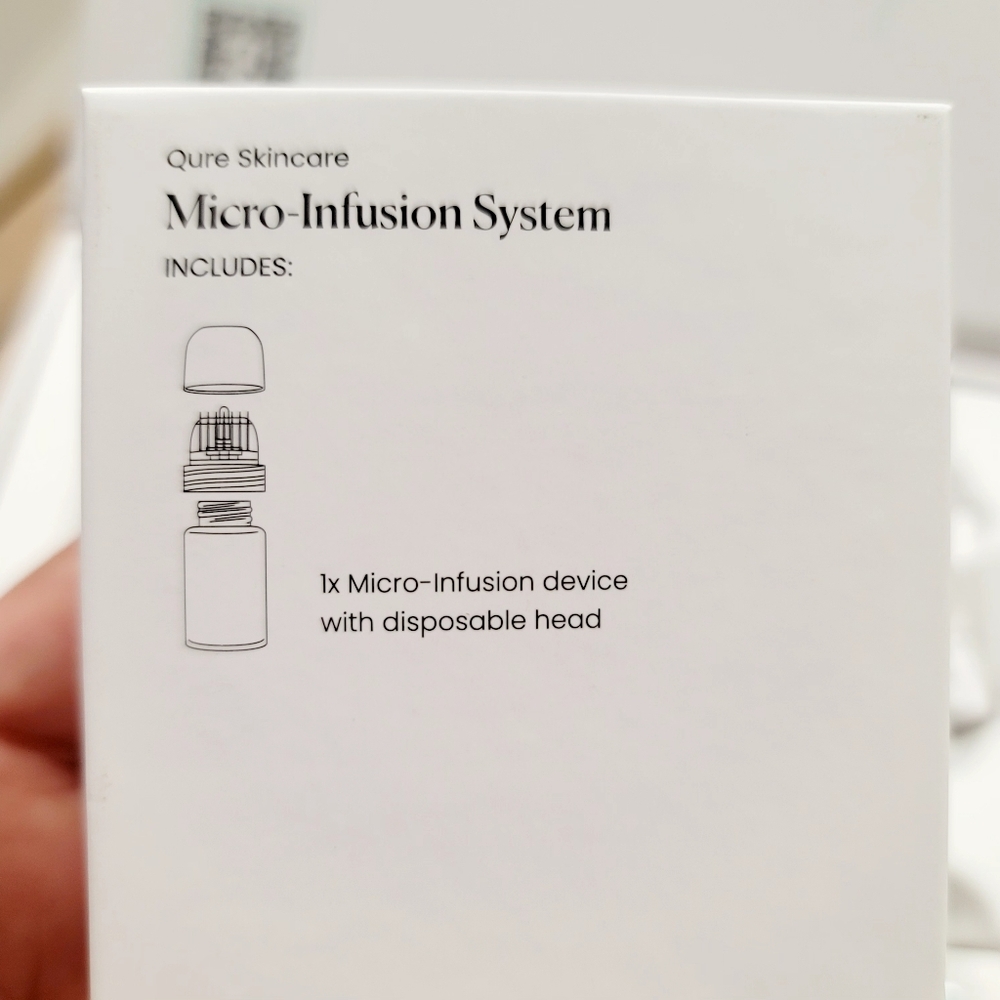 New Qure Skincare Micro-Infusion System 2 Month Supply Dark Spots Glass Skin - Picture 13 of 17